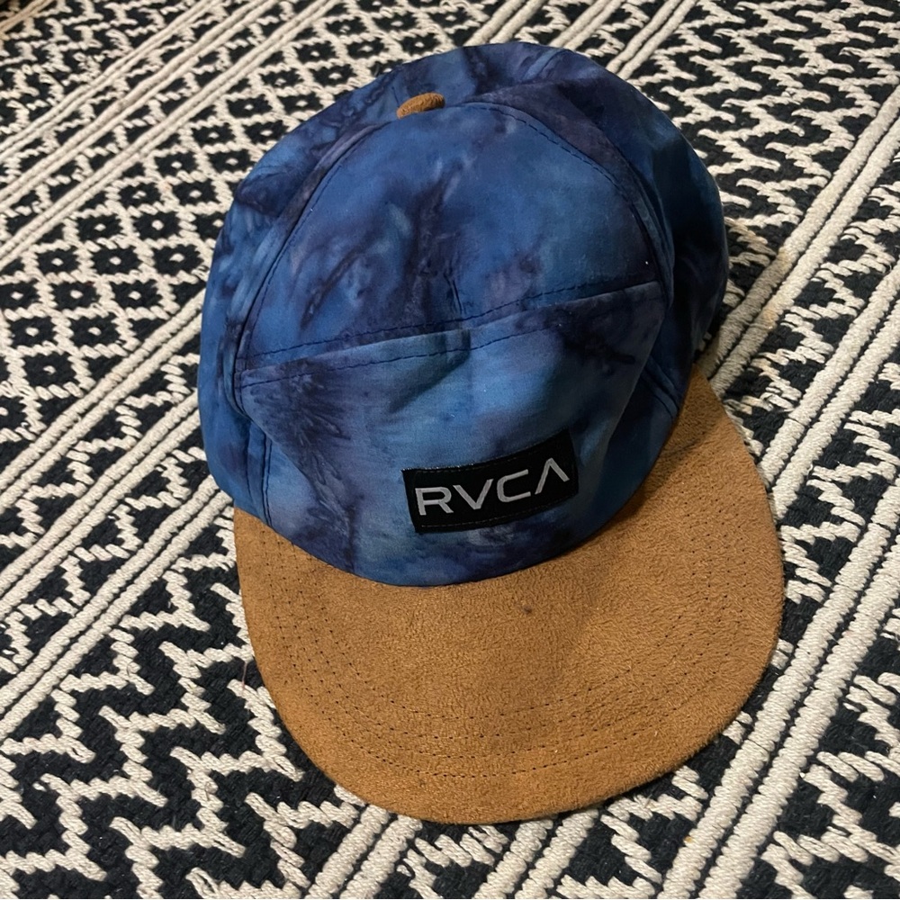 RVCA Suede Brim Snapback